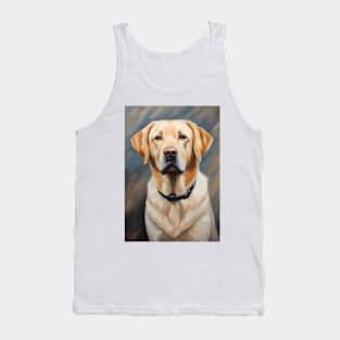 Labrador Retriever Dog Breed Oil Painting Tank Top